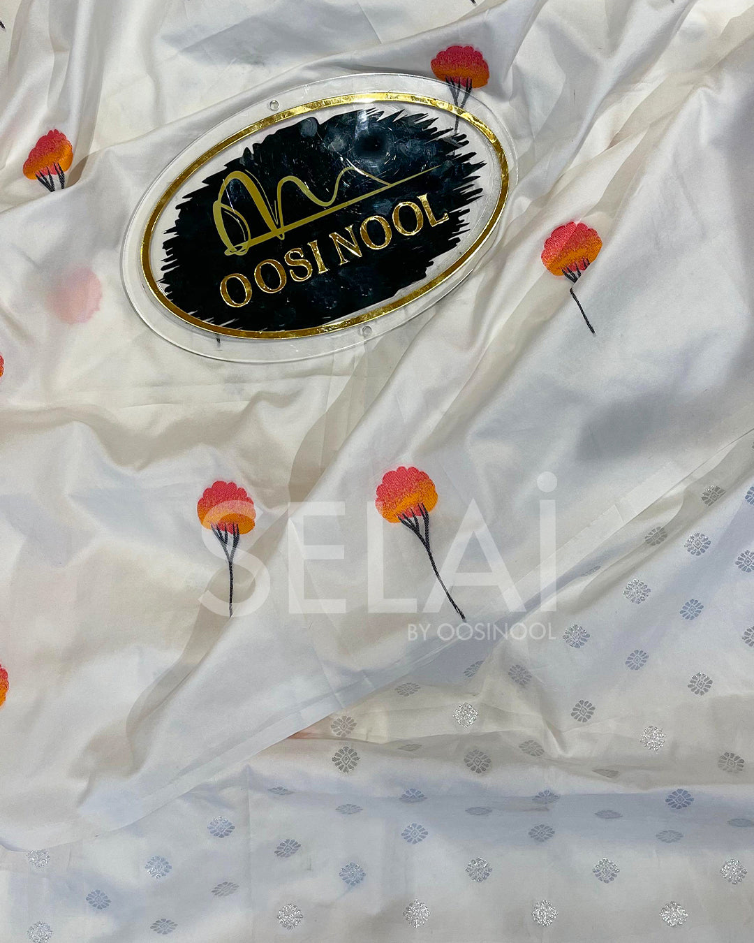 White Soft Silk Saree