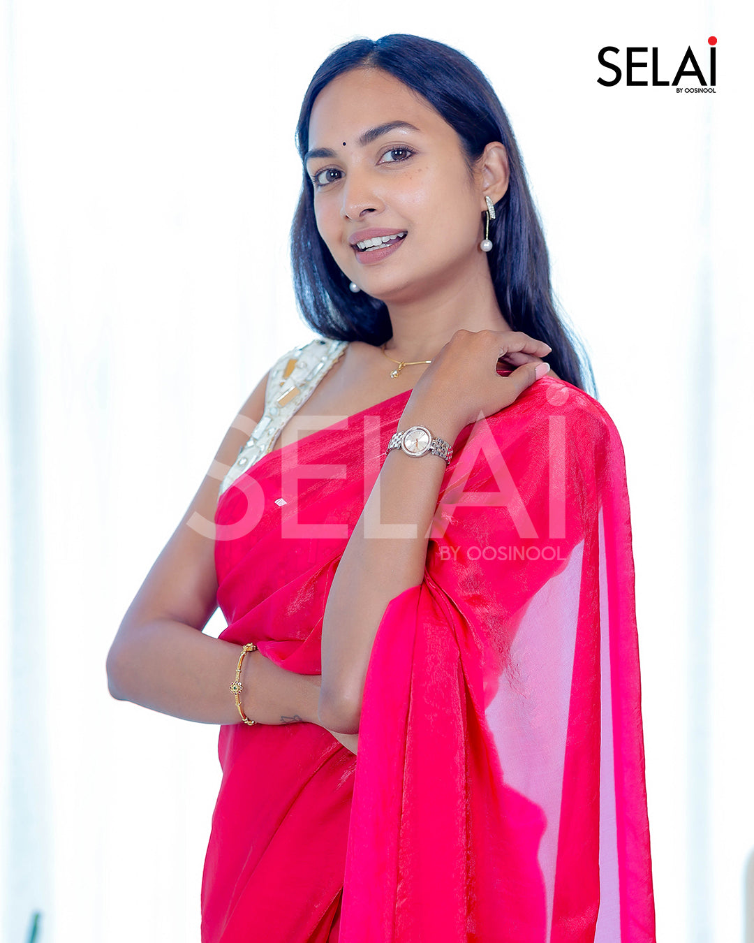 Glass Organza (Red)