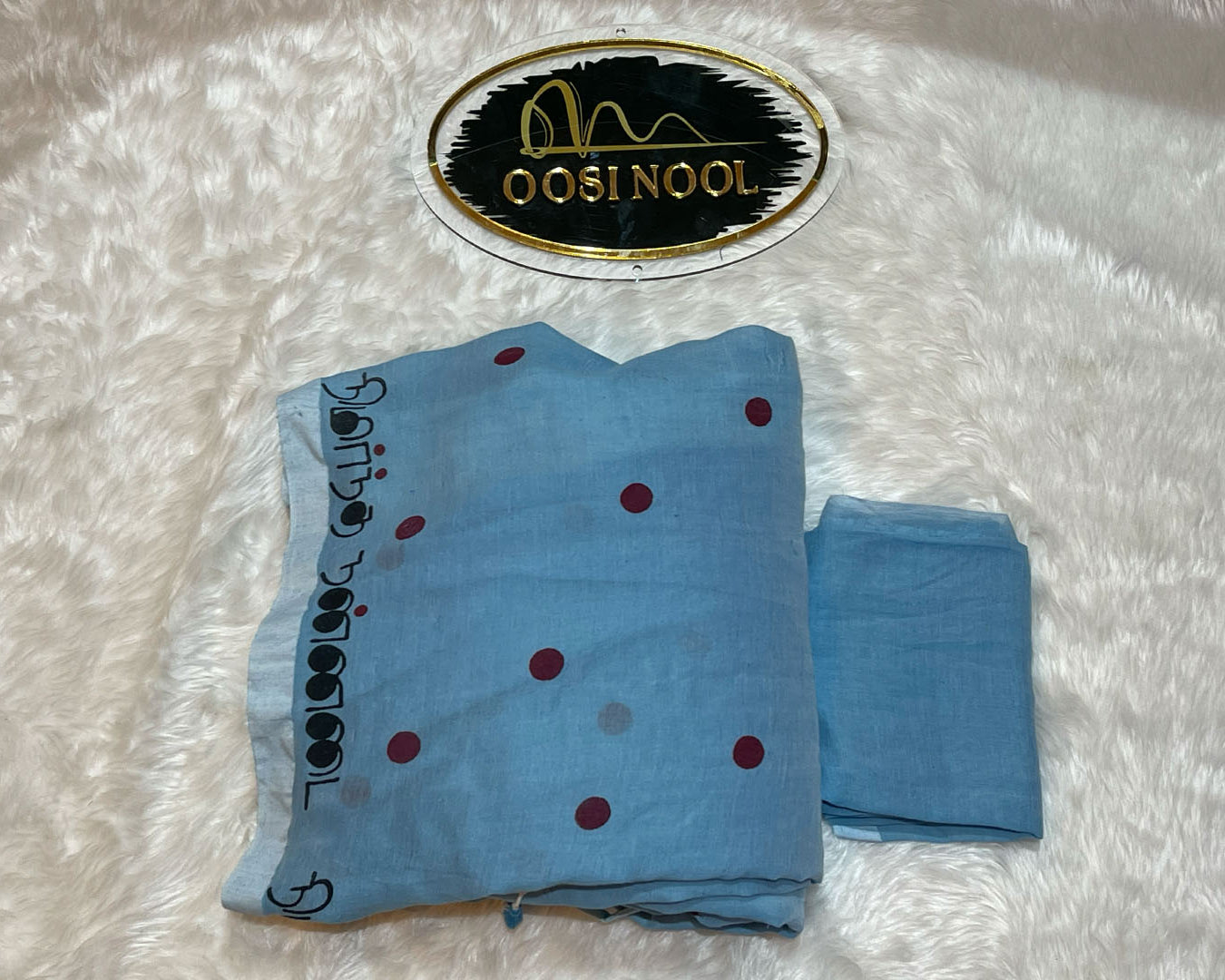 Nimirndha Nannadai Khadi Cotton Saree (Light Blue)
