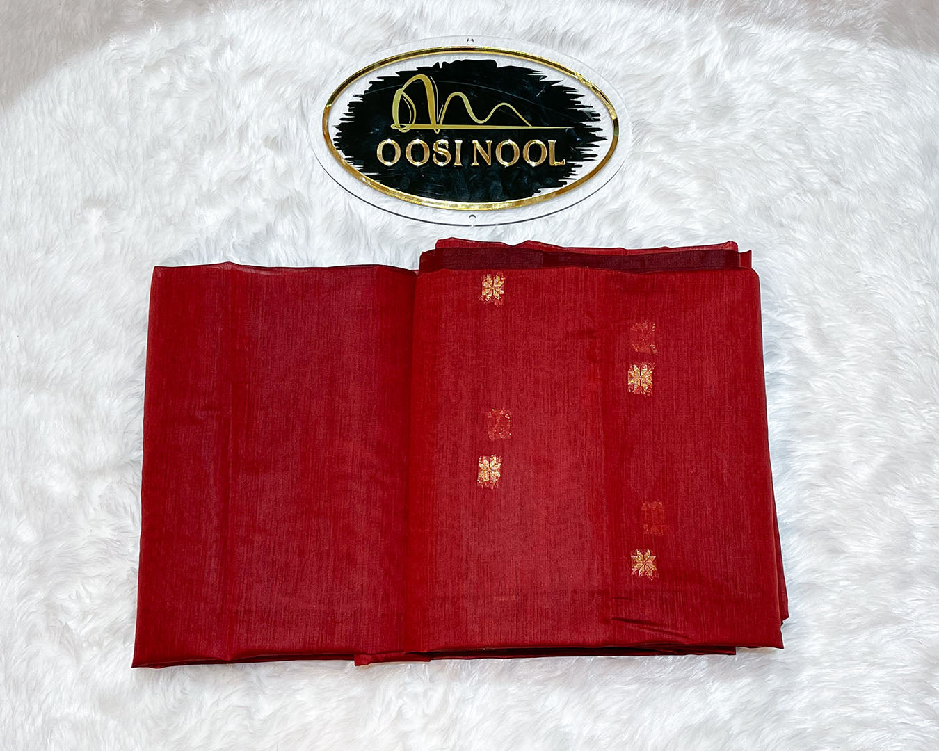 Mangalagiri Cotton Saree (Red)