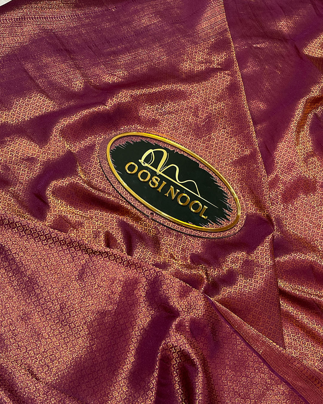 Semi Silk Saree (Maroon)
