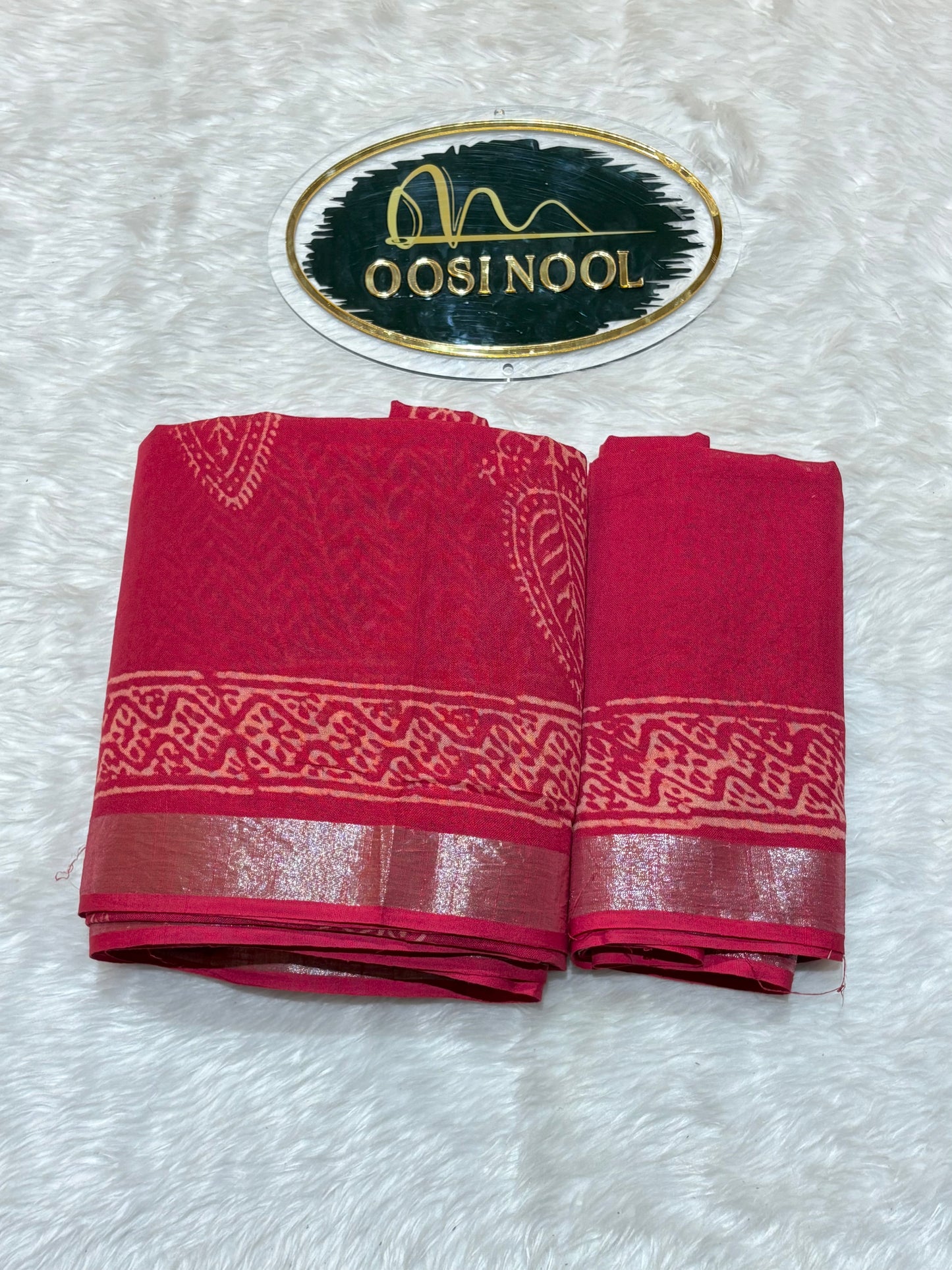 Kota Cotton Pink Saree