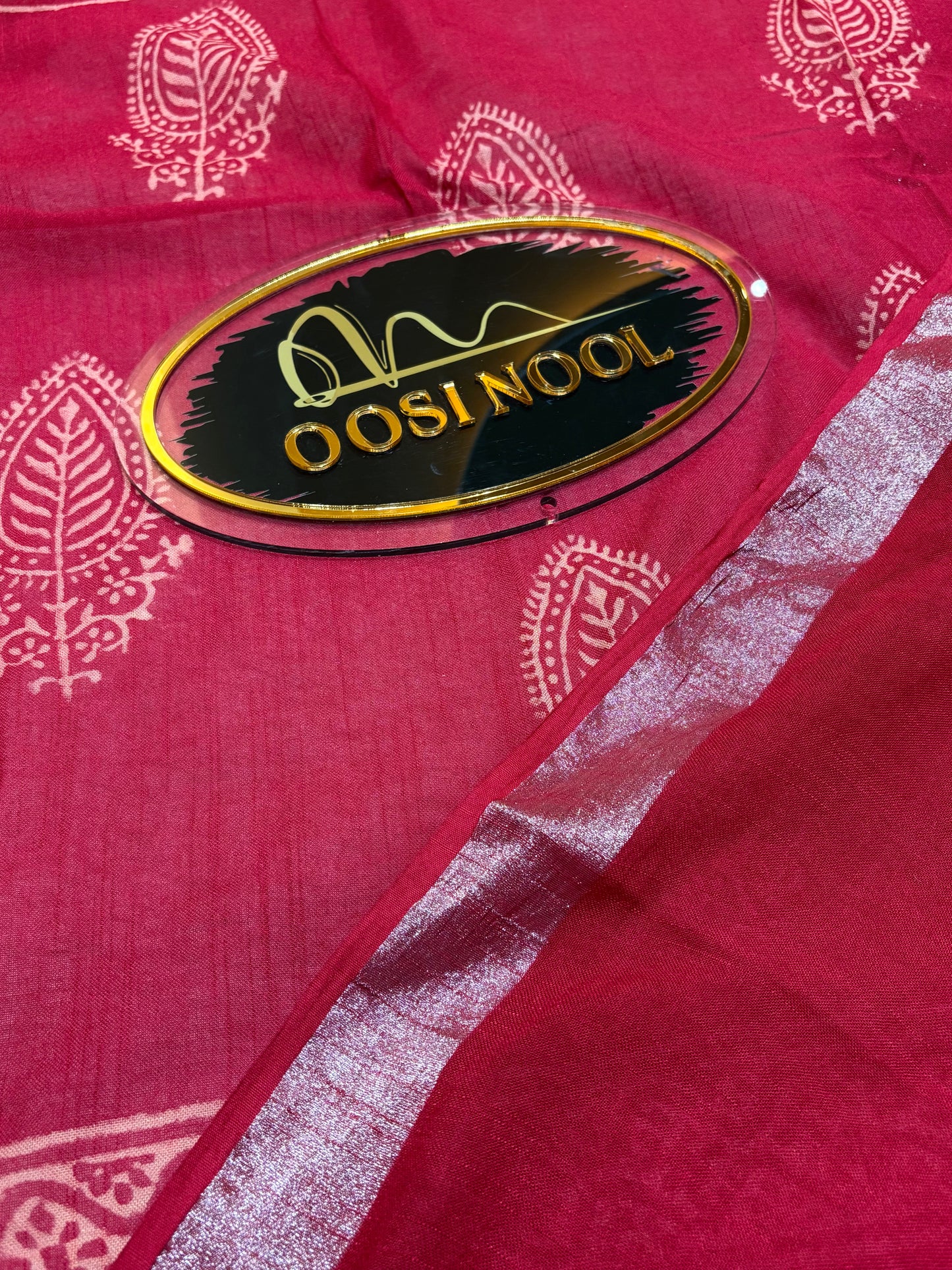 Kota Cotton Pink Saree