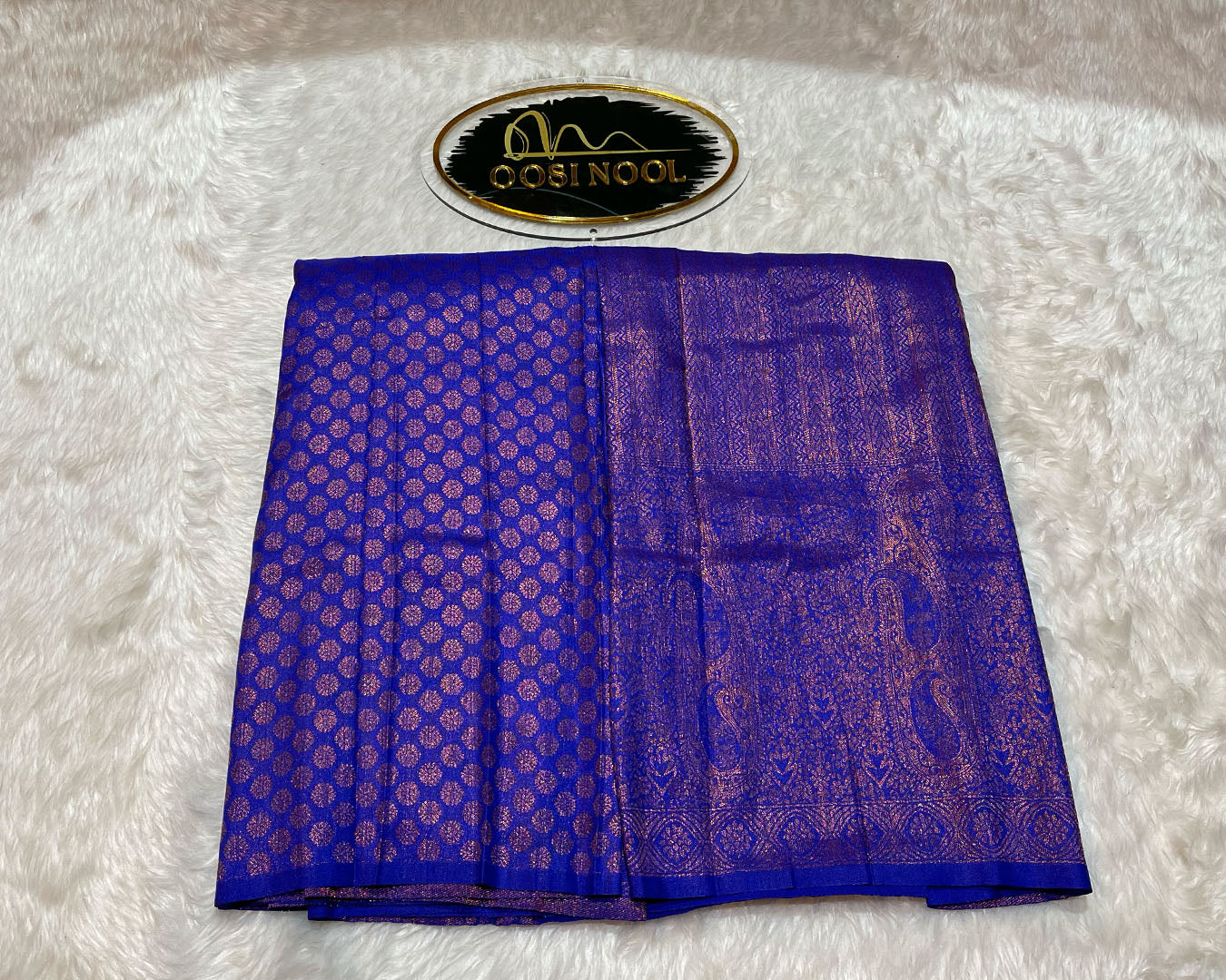 Semi Silk Saree (Purple)