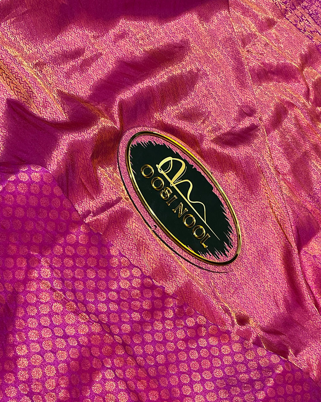 Semi Silk Saree (Rose Pink)