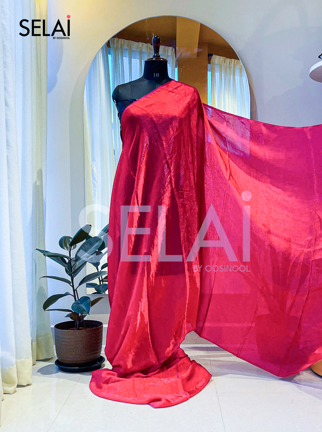 Glass Organza (Red)