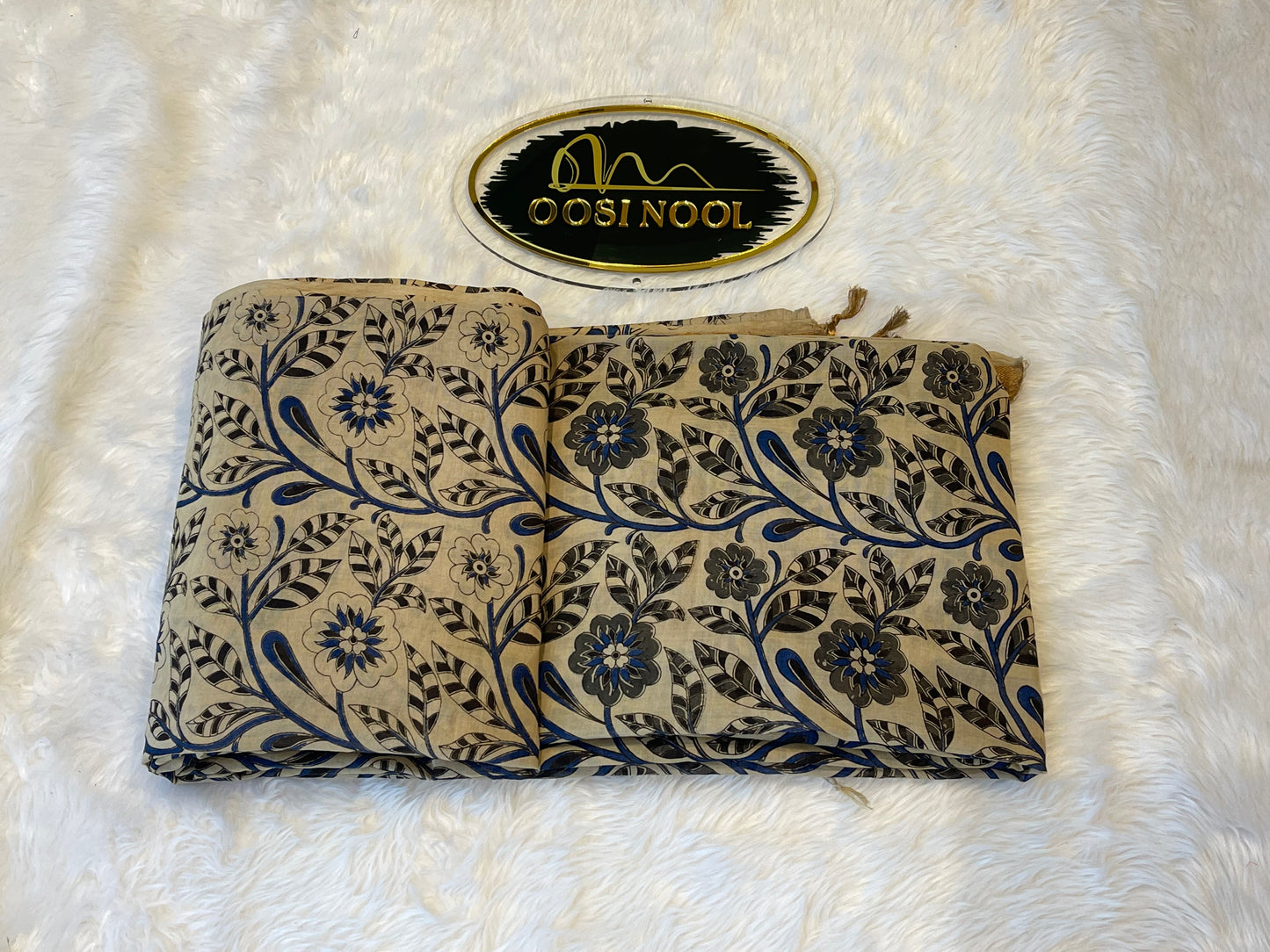 Kalamkari Print Cotton (Beige)