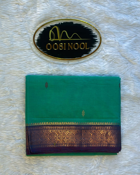 Chettinad Cotton Saree (Green)