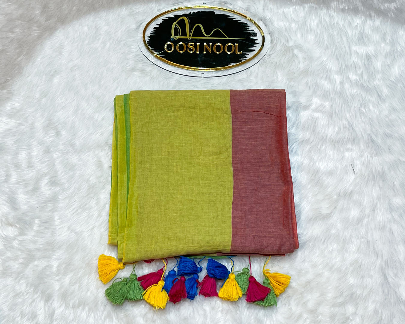 Madras Checks Mulmul Cotton Saree (Multicolored)