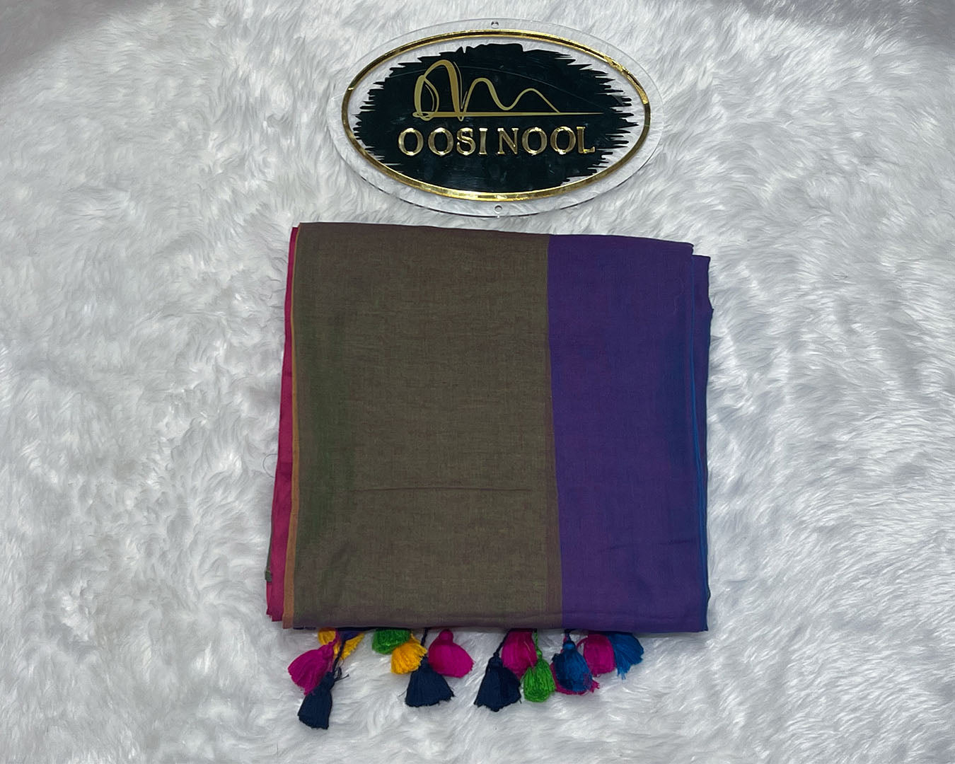 Madras Checks Mulmul Cotton Saree (Multicolored-1)